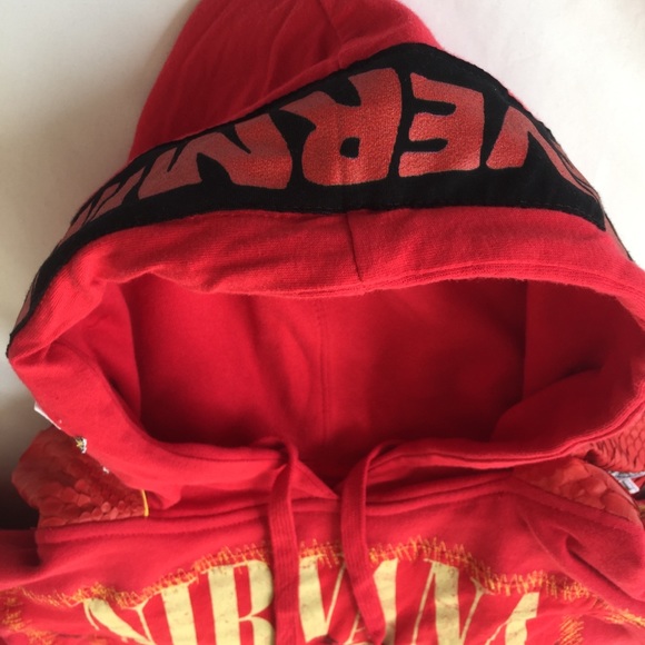 Kurt Cobain Nirvana Snakeskin Hoodie - Picture 13 of 16